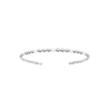 Lacy Bangle in 925 Sterling Silver Plated Rhodium or 18K Gold Plated, view 6