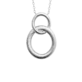 Mystigrey Josephine .925 Sterling Silver Plated Rhodium and 18K Gold Plated Necklace