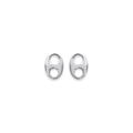 Carter Stud Earrings in 925 Sterling Silver Plated Rhodium or 18K Gold Plated, view 2