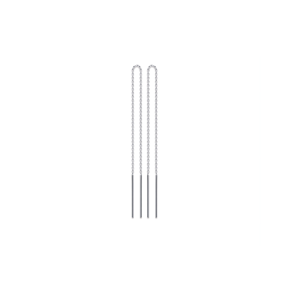 Liberty Dangle Earrings in 925 Sterling Silver Plated Rhodium or 18K Gold Plated