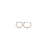 Lacy Earrings in 925 Sterling Silver Plated Rhodium or 18K Gold Plated, view 6