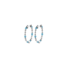 Lacy Earrings in 925 Sterling Silver Plated Rhodium or 18K Gold Plated, view 15
