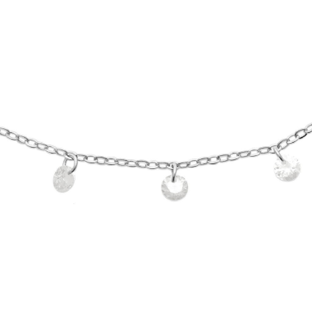 Mystigrey Tinker Bell .925 Sterling Silver Plated Rhodium and 18K Gold Plated Necklace for Women with Cubic Zirconia, Blue or Pink