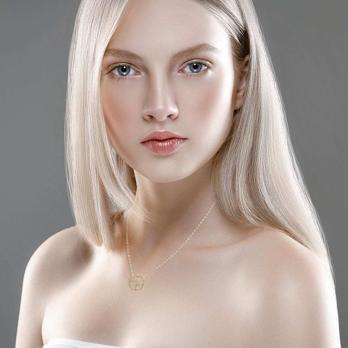 Mystigrey Tree of Life 18K Gold Plated  Necklace for Women