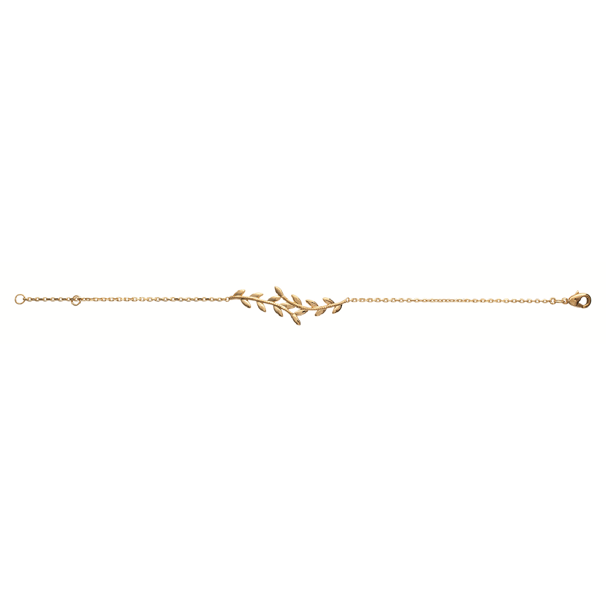 Mystigrey Eden .925 Sterling Silver Plated Rhodium and 18K Gold Plated Bracelet