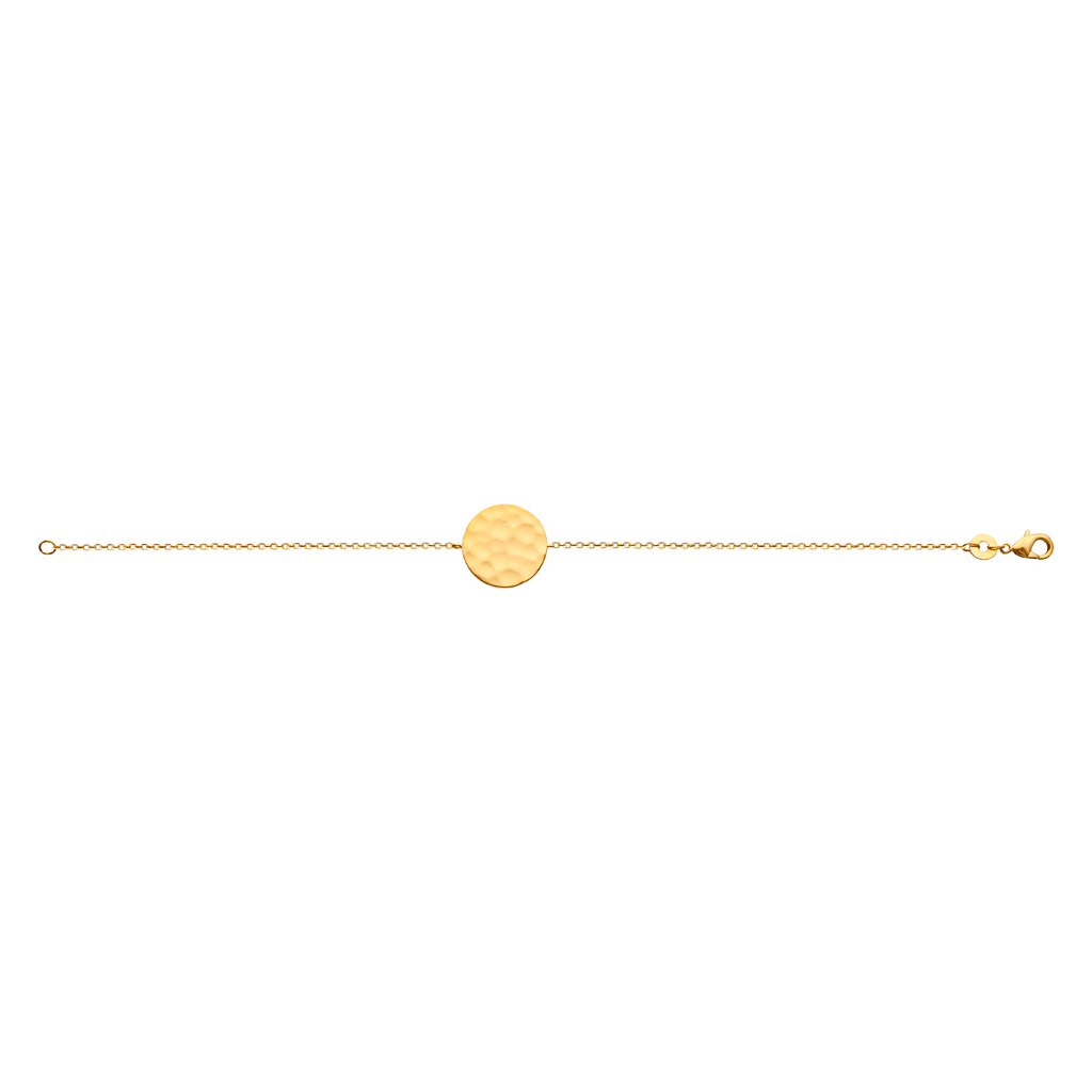 Mystigrey Ava .925 Sterling Silver Plated Rhodium and 18K Gold Plated Bracelet