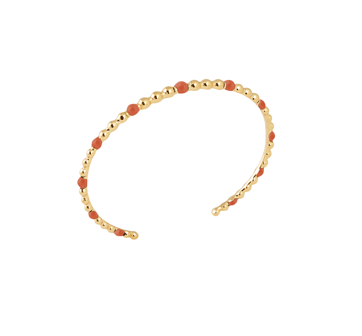 Lacy Bangle in 925 Sterling Silver Plated Rhodium or 18K Gold Plated, view 11