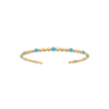 Lacy Bangle in 925 Sterling Silver Plated Rhodium or 18K Gold Plated, view 13