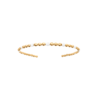 Lacy Bangle in 925 Sterling Silver Plated Rhodium or 18K Gold Plated, view 15