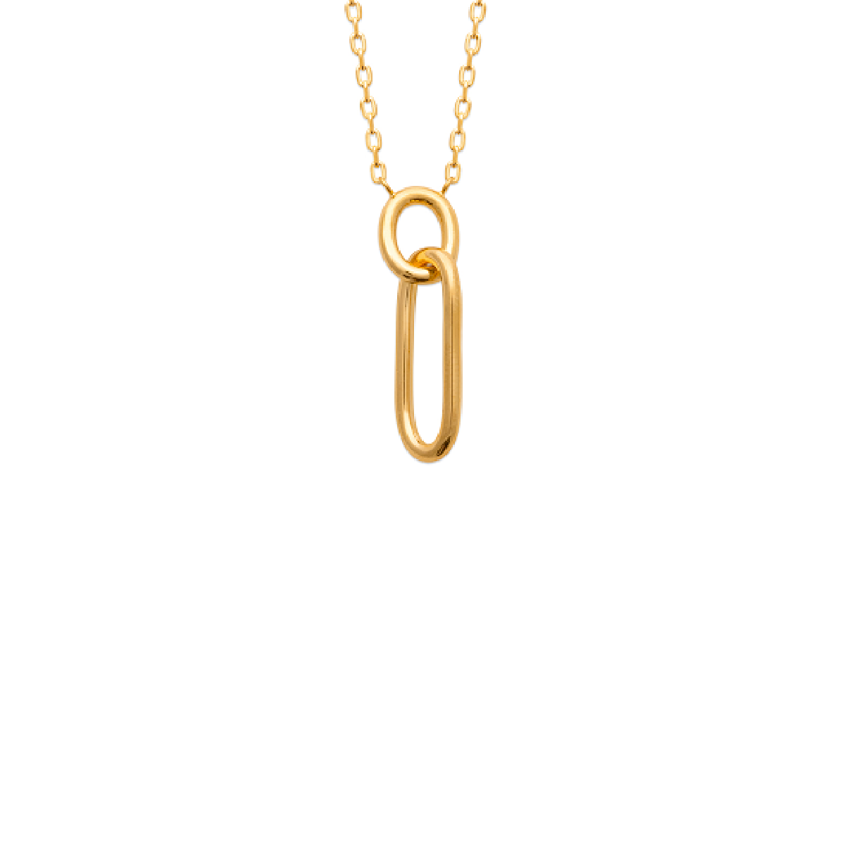 Mystigrey Julie .925 Sterling Silver Plated Rhodium and 18K Gold Plated Necklace