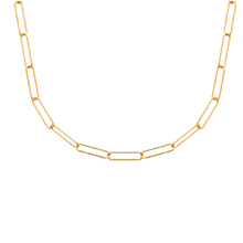 Load image into Gallery viewer, Mystigrey Piper .925 Sterling Silver Plated Rhodium and 18K Gold Plated Necklace
