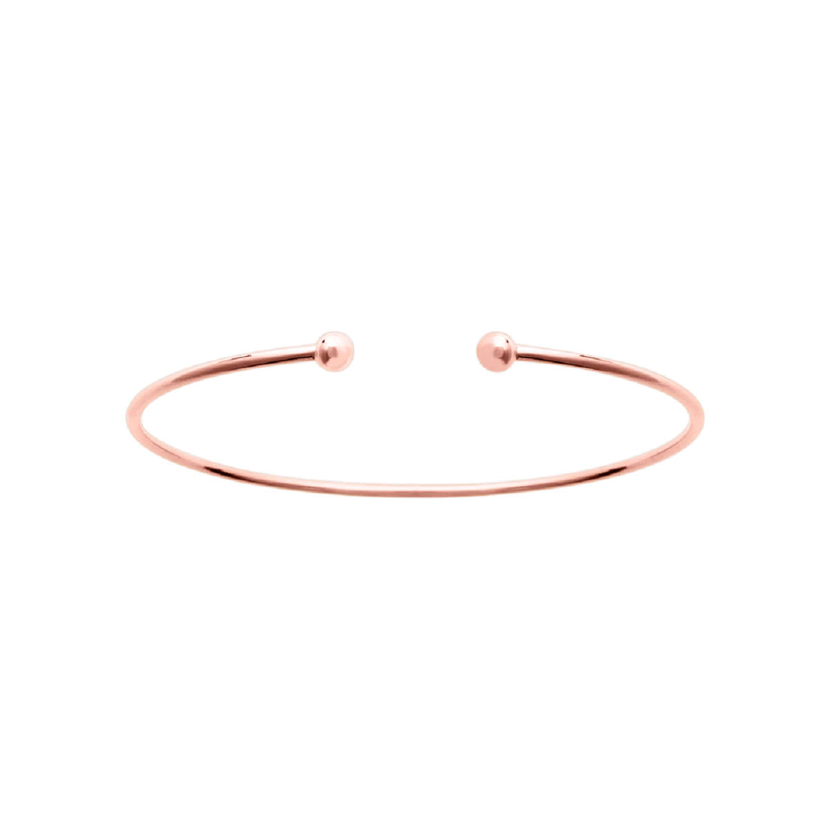 Mystigrey Olivia .925 Sterling Silver Plated Rhodium and 18K Gold Plated and 18K Rose Gold Plated Bangle for Women