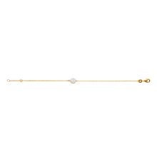 Load image into Gallery viewer, Mystigrey Amie .925 Sterling Silver Plated Rhodium and 18K Gold Plated Bracelet for Women with Cubic Zirconia or Turquoise

