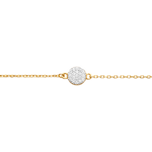 Mystigrey Amie .925 Sterling Silver Plated Rhodium and 18K Gold Plated Bracelet for Women with Cubic Zirconia or Turquoise