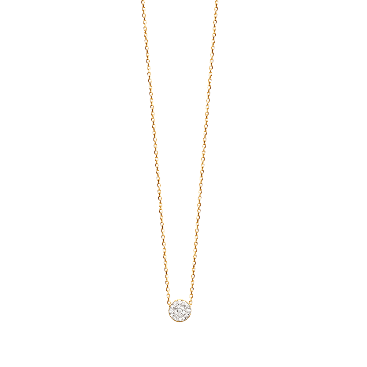 Mystigrey Amie .925 Sterling Silver Plated Rhodium and 18K Gold Plated Necklace for Women with Cubic Zirconia or Turquoise