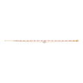 Mystigrey Agatha 18K Gold Plated Double Bracelet for Women Available in Black Agate, Pink Quartz, Green Aventurine, nd White Moonstone
