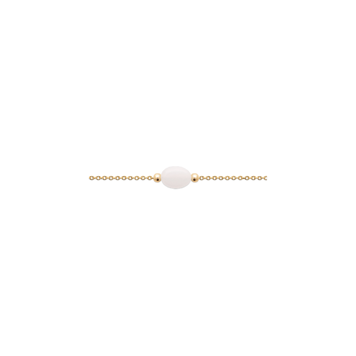 Mystigrey Serenity 18K Gold Plated Bracelet for Women Available in Black Agate, Pink Quartz , Purple Amethyst, Green Aventurine and White Moonstone Small