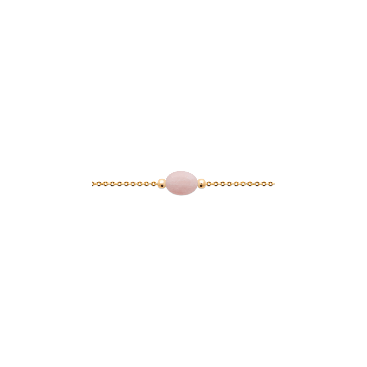 Mystigrey Serenity 18K Gold Plated Bracelet for Women Available in Black Agate, Pink Quartz , Purple Amethyst, Green Aventurine and White Moonstone Small