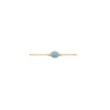 Mystigrey Serenity 18K Gold Plated Bracelet for Women Available in Black Agate, Pink Quartz , Purple Amethyst, Green Aventurine and White Moonstone Small