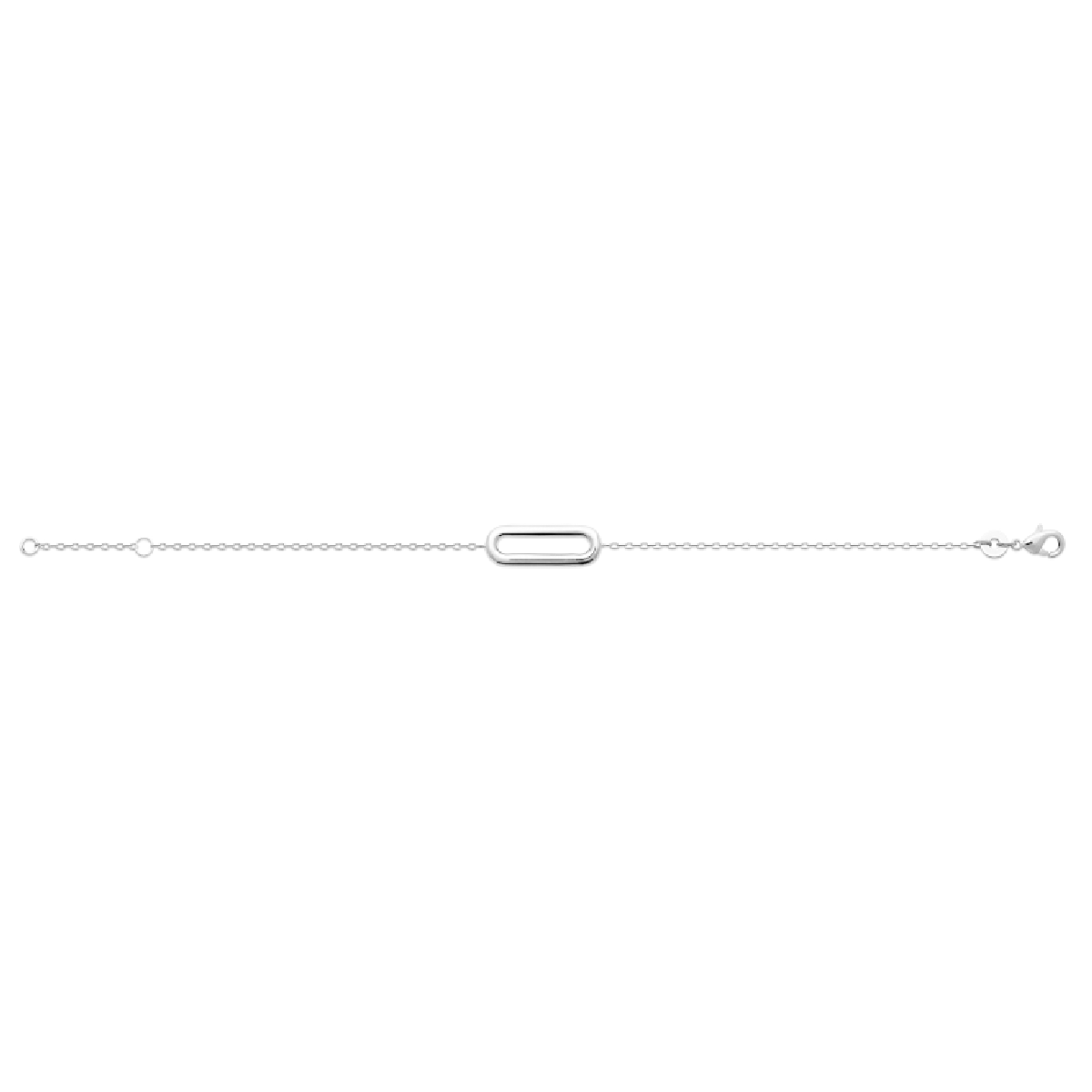 Mystigrey Mackenzie .925 Sterling Silver Plated Rhodium and 18K Gold Plated Bracelet