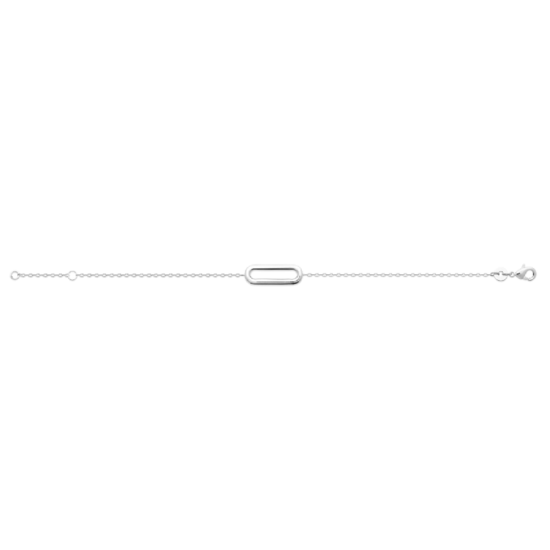Mystigrey Mackenzie .925 Sterling Silver Plated Rhodium and 18K Gold Plated Bracelet