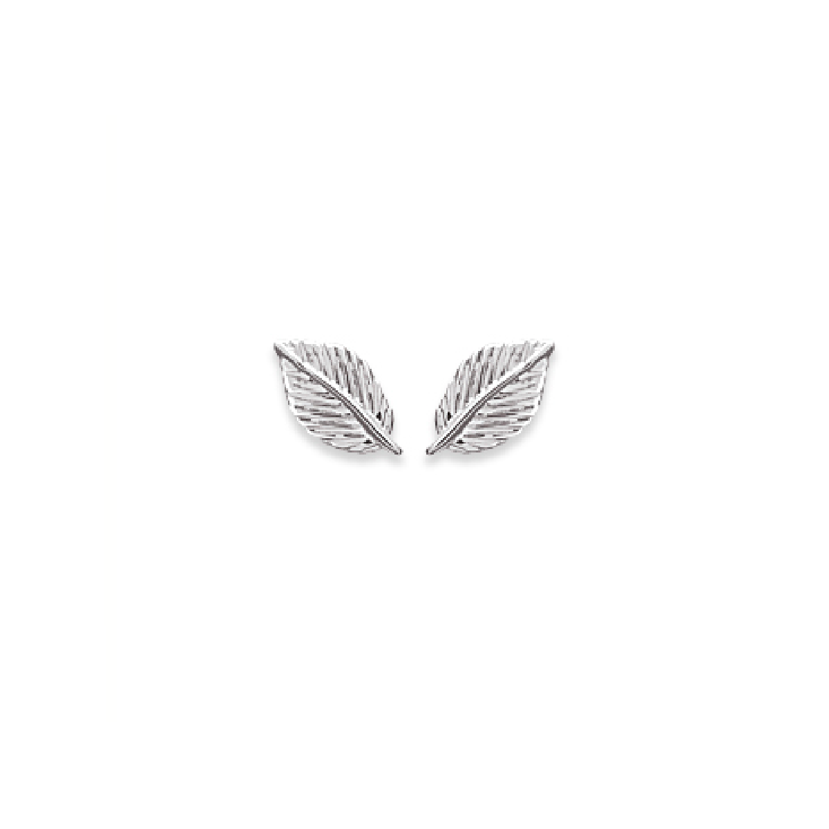 Autumn Leaf Earrings in 925 Sterling Silver Plated Rhodium or 18K Gold Plated
