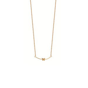 Mystigrey Butterfly 18K Gold Plated  Necklace for Women