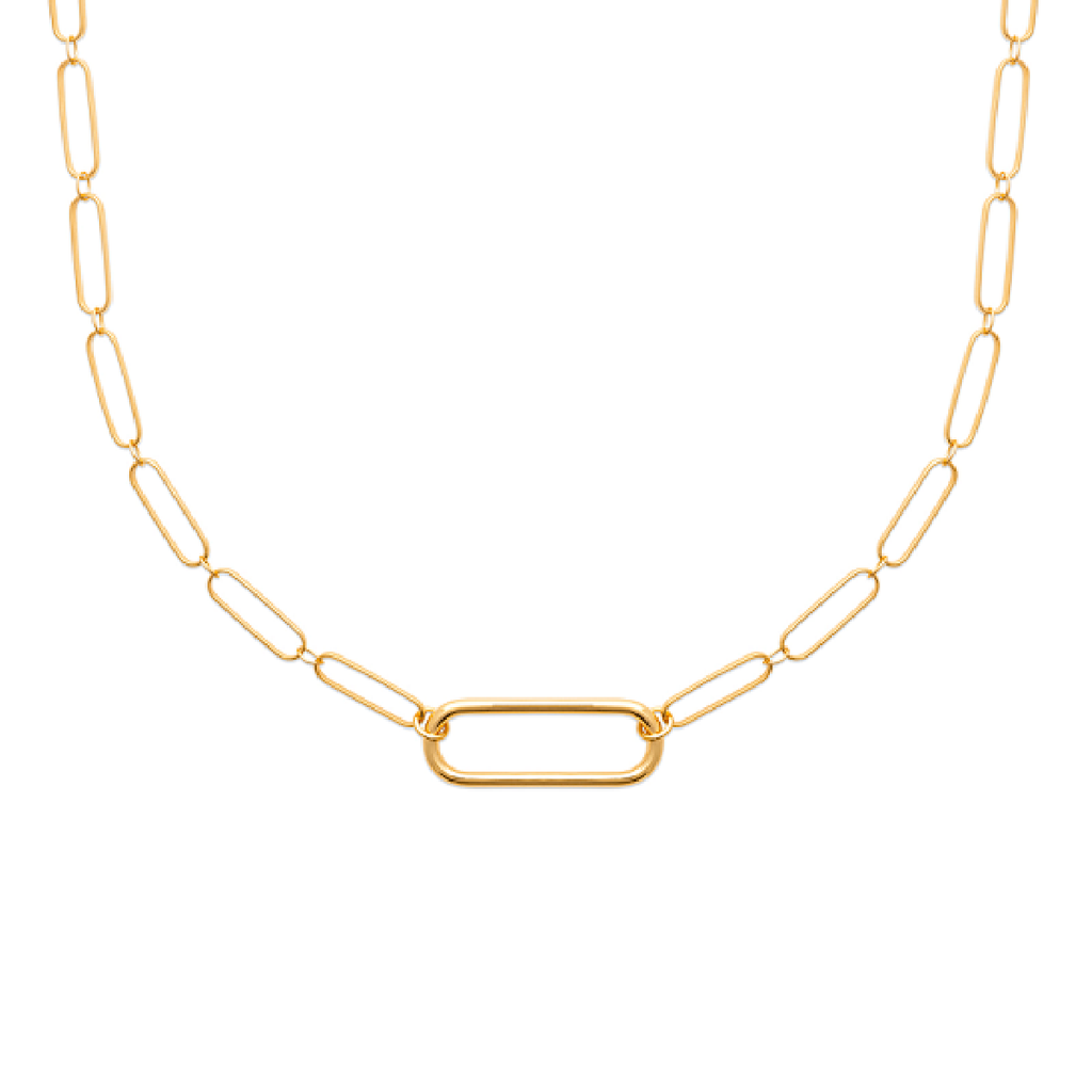 Paige Necklace in 925 Sterling Silver Plated Rhodium or 18K Gold Plated
