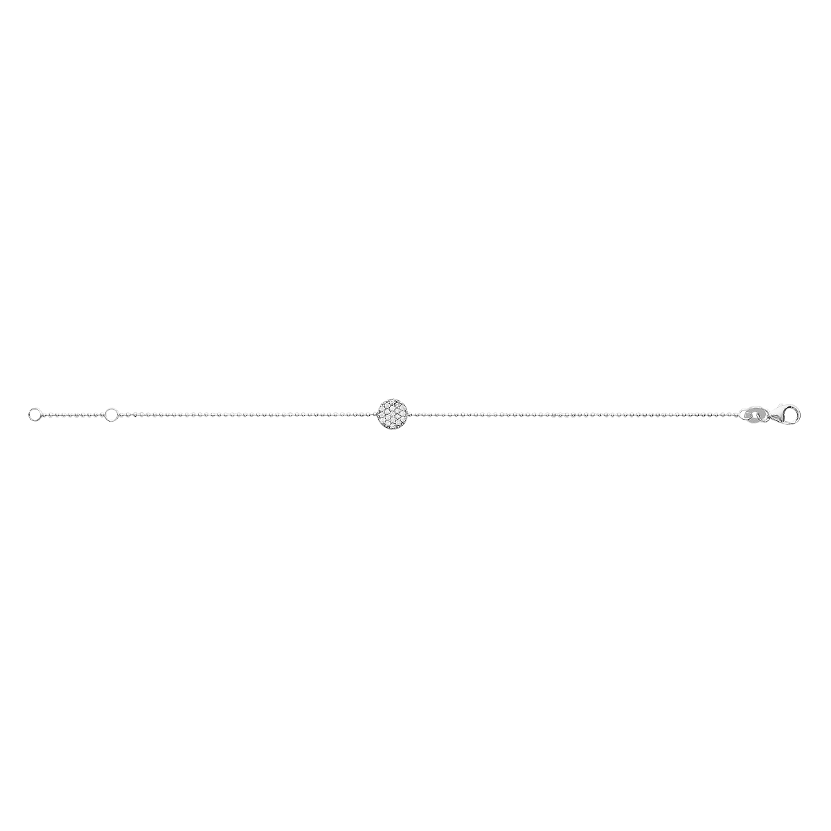 Mystigrey Amie .925 Sterling Silver Plated Rhodium and 18K Gold Plated Bracelet for Women with Cubic Zirconia or Turquoise