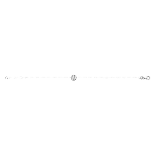 Mystigrey Amie .925 Sterling Silver Plated Rhodium and 18K Gold Plated Bracelet for Women with Cubic Zirconia or Turquoise