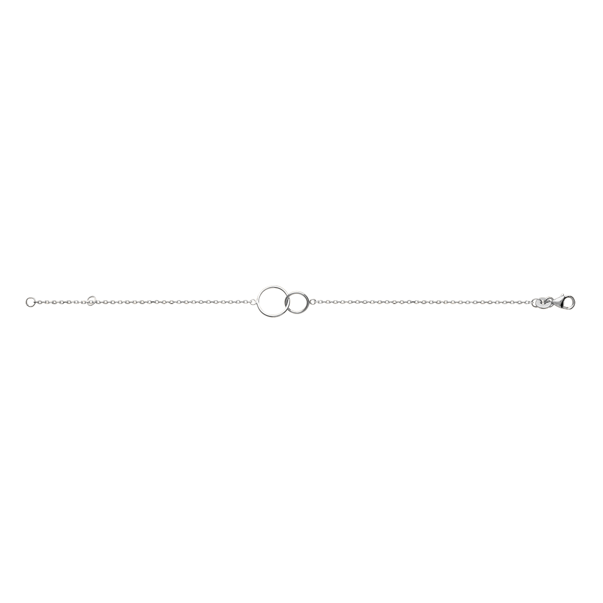 Mystigrey Lola .925 Sterling Silver Plated Rhodium and 18K Gold Plated Bracelet