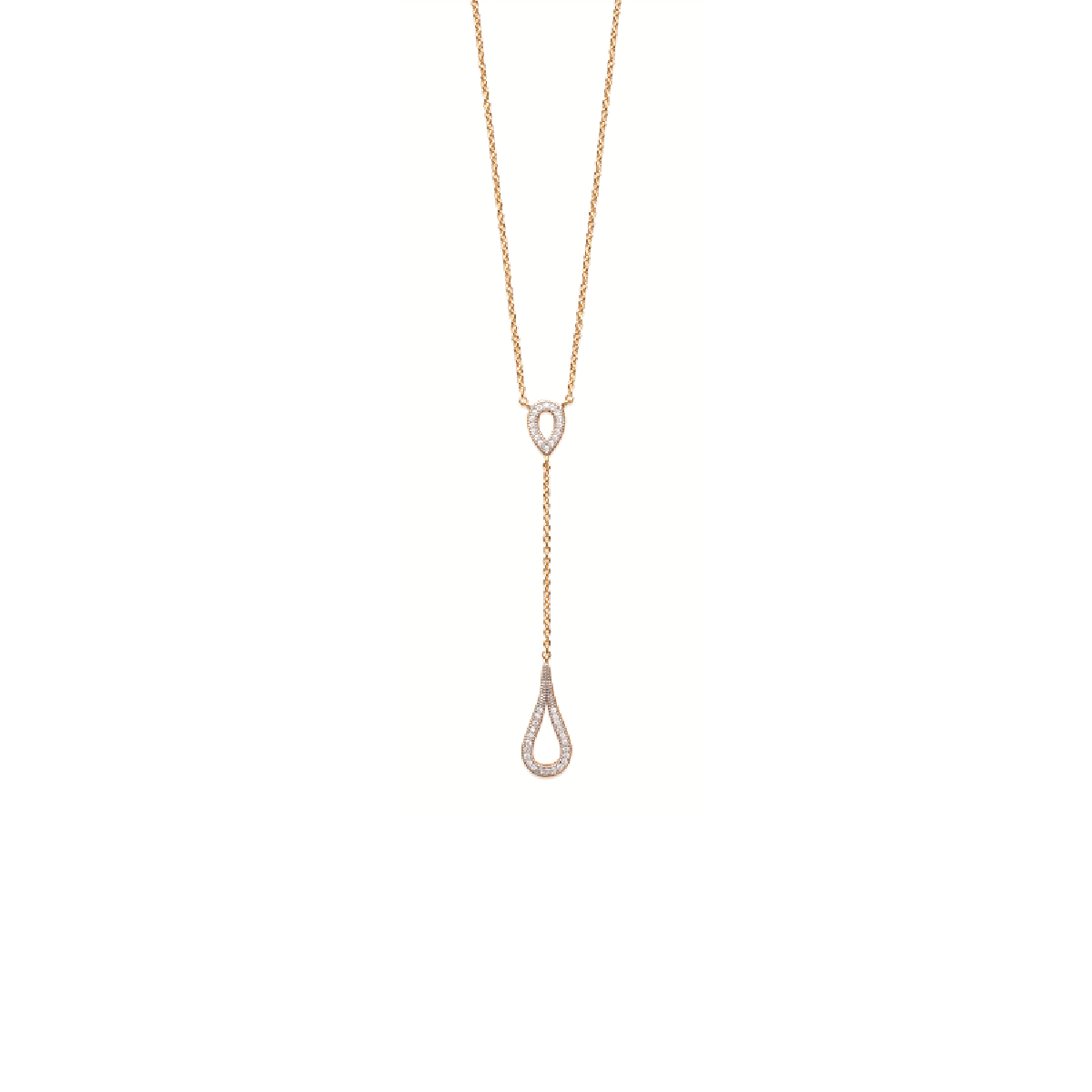 Elena Necklace in 18K Gold Plated