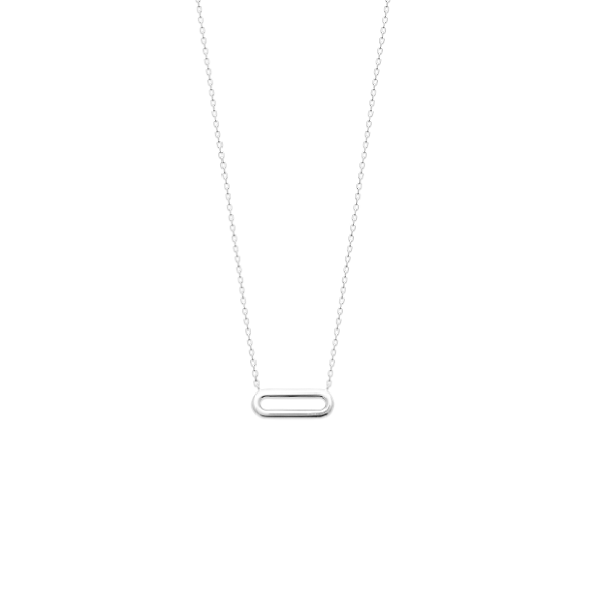Mystigrey Mackenzie .925 Sterling Silver Plated Rhodium and 18K Gold Plated Necklace