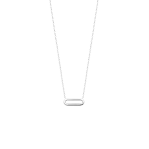 Mystigrey Mackenzie .925 Sterling Silver Plated Rhodium and 18K Gold Plated Necklace