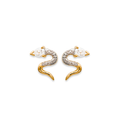 Serpenti Earrings in 18K Gold Plated