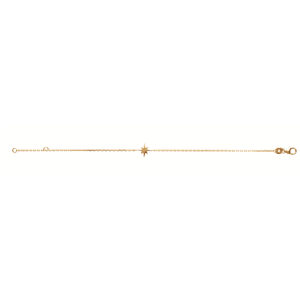 Mystigrey Polaris 18K Gold Plated North Star Bracelet for Women