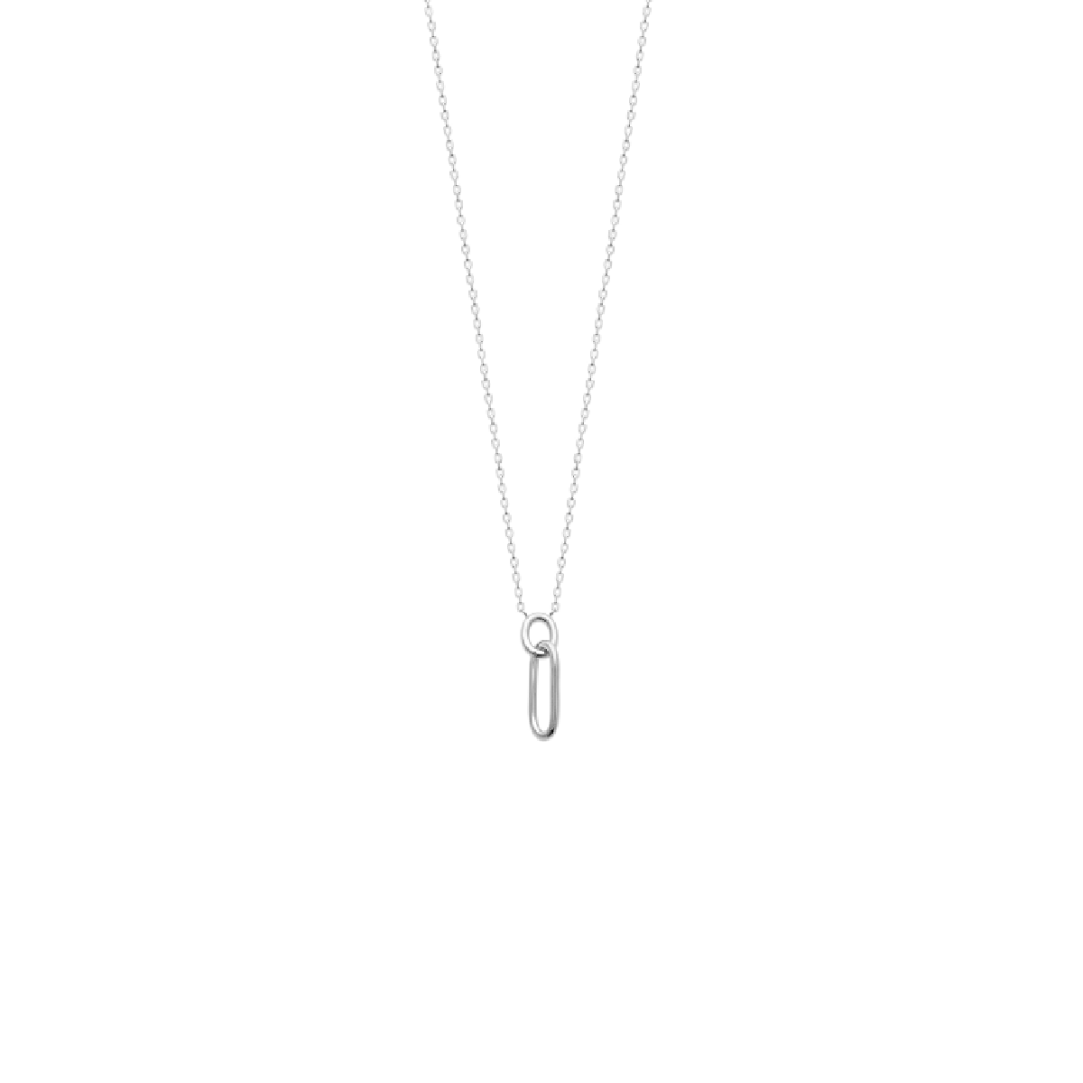 Mystigrey Julie .925 Sterling Silver Plated Rhodium and 18K Gold Plated Necklace